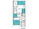 Preliminary floorplan shows home layout with kitchen, study, owner's suite and open living space at 11730 Myakka Blue Dr, Venice, FL 34293