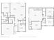 Detailed floorplan showcasing layout of rooms and dimensions for both floors at 13157 Peachleaf Ave, Riverview, FL 33579