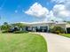 Inviting one-story home with well-maintained landscaping and charming blue shutters at 14045 90Th Pl, Seminole, FL 33776