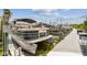This photo shows a boat dock with several boats docked, ready for a day on the water at 2363 Hanover Dr, Dunedin, FL 34698