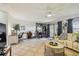 A versatile living room with ample space for both relaxation and work at 2363 Hanover Dr, Dunedin, FL 34698
