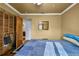 This bedroom features a closet and entrance to the bathroom at 2501 18Th S Ave, St Petersburg, FL 33712