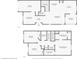 A schematic drawing of the layout for each floor at 2628 Oleander Lakes Dr, Brandon, FL 33511