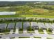 A neighborhood view with well-maintained homes and a scenic view of the surrounding area at 3144 Mountain Spruce Ter, Wesley Chapel, FL 33543