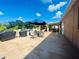 Outdoor living is at its finest on this back patio at 3501 Pine Top Dr, Valrico, FL 33594