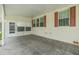 Spacious carport featuring an outdoor space with cream-colored siding and complementary trim at 36731 Tara Ave, Zephyrhills, FL 33542