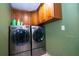 Convenient laundry area equipped with modern washer and dryer units at 4403 W Minnehaha St, Tampa, FL 33614