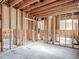 Room showcasing exposed beams and wall frames offering a clear vision for remodeling projects at 4419 W El Prado Blvd, Tampa, FL 33629