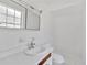 Clean bathroom featuring tile, sink, toilet, and shower at 605 Ronele Dr, Brandon, FL 33511