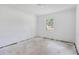 Empty bedroom with one window allowing natural light at 605 Ronele Dr, Brandon, FL 33511