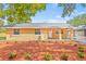 Charming single-story home features a well-manicured front yard with fresh landscaping and a welcoming entrance at 6807 River Rd, Tampa, FL 33615