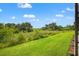 Expansive backyard with lush greenery, perfect for outdoor activities at 11434 Leland Groves Dr, Riverview, FL 33579