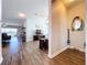 Open-concept living area boasts natural light and a seamless flow to the outdoor living space at 11614 Ashton Field Ave, Riverview, FL 33579