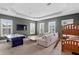 Bonus room offers bunk beds, air hockey, sectional sofa, and plenty of room for entertaining at 131 Miramar Ne Blvd, St Petersburg, FL 33704