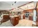Well-equipped kitchen boasting stainless steel appliances, custom cabinetry, a central island, and an open layout for easy entertaining at 159 Canby Cir, Spring Hill, FL 34606