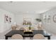 Bright living room with neutral decor, stylish furniture, and plenty of natural light at 1829 Draughton Dr, Zephyrhills, FL 33541