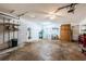 Garage featuring ample storage, a laundry area, and a sink, providing convenience and functionality at 2020 58Th N Way, Clearwater, FL 33760
