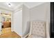 Hallway sitting area with adjacent bathroom at 2022 Hawks View Dr, Ruskin, FL 33570