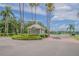 Welcome to Twin Lakes, a charming clubhouse at the neighborhood's entrance with manicured landscaping at 2957 Hickory Grove Dr, Valrico, FL 33596