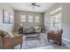 Cozy living room features neutral tones, comfortable seating, and a relaxing atmosphere at 2957 Hickory Grove Dr, Valrico, FL 33596