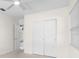 This bedroom features neutral walls, large closets and natural light at 3839 18Th N Ave, St Petersburg, FL 33713