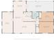 Detailed floor plan showcasing the layout of the home, including the living room, bedrooms, and kitchen at 3839 18Th N Ave, St Petersburg, FL 33713