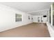 The screened patio features a solid floor, plenty of natural light and access to the backyard at 3839 18Th N Ave, St Petersburg, FL 33713