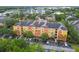 Aerial view of a condominium complex showing parking and green space at 4207 S Dale Mabry Hwy # 2105, Tampa, FL 33611