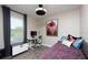 Bedroom with a workspace area and a comfortable daybed at 4212 W La Salle St, Tampa, FL 33607