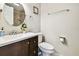 Well-lit bathroom featuring modern fixtures and ample counter space at 535 6Th N St, St Petersburg, FL 33701