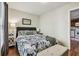 Relaxing bedroom featuring neutral tones, soft lighting, and comfortable decor at 535 6Th N St, St Petersburg, FL 33701