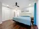 Bedroom featuring hardwood floors at 6682 Mauna Loa Blvd, Sarasota, FL 34241