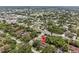 Aerial view showcasing the property's location in a vibrant neighborhood with easy access to nearby amenities at 7705 4Th W Ave, Bradenton, FL 34209
