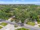 Aerial view of property showcasing mature trees and surrounding neighborhood at 817 S West Shore Blvd, Tampa, FL 33609