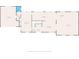 Detailed floor plan showing layout of the first floor at 817 S West Shore Blvd, Tampa, FL 33609