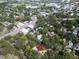 Overhead shot of a tree-covered lot, highlighting the property's location with close proximity to the city at 844 10Th S Ave, St Petersburg, FL 33701