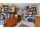 Functional basement space with shelving and storage solutions at 9602 N Rome Ave, Tampa, FL 33612