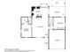 Detailed floor plan outlining the layout of the home including bedrooms, bathrooms, kitchen, and living spaces at 10614 Hudson Ave, Hudson, FL 34669