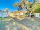 Expansive backyard with mature trees and a well-maintained lawn at 11620 Eastern Star Ct, New Port Richey, FL 34654