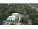 The community features a sparkling pool, mature trees and ample parking at 11705 Raintree Village Blvd # C, Temple Terrace, FL 33617