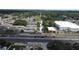 Aerial view showing streets, buildings and local businesses at 11705 Raintree Village Blvd # C, Temple Terrace, FL 33617