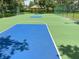 Basketball court with hoops at community park at 13807 Eagles Rock Ct, Hudson, FL 34667