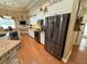 Spacious kitchen with stainless steel appliances, granite countertops, and ample cabinet space at 13807 Eagles Rock Ct, Hudson, FL 34667