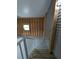 Interior view of stairs leading to an unfinished bonus room at 15591 Charmwood Dr, Hudson, FL 34667