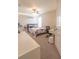 Comfortable bedroom with a ceiling fan and a window for natural light at 1669 Ludington Ave, Wesley Chapel, FL 33543