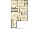 Second floor plan showcasing five bedrooms, two bathrooms, a loft, closets and stairs to the first floor at 1669 Ludington Ave, Wesley Chapel, FL 33543