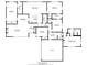 Detailed floor plan showcasing the layout of this spacious home at 1861 Royal Oak E Pl, Dunedin, FL 34698