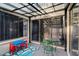 Cozy covered patio with seating area, creating a relaxed outdoor space at 1881 N Hercules Ave # 1501, Clearwater, FL 33765