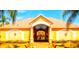 Charming clubhouse featuring an archway and seating, perfect for community gatherings at 1907 Fluorshire Dr, Brandon, FL 33511