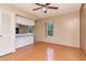Spacious living room area with view to the kitchen at 2253 Norwegian Dr # 27, Clearwater, FL 33763